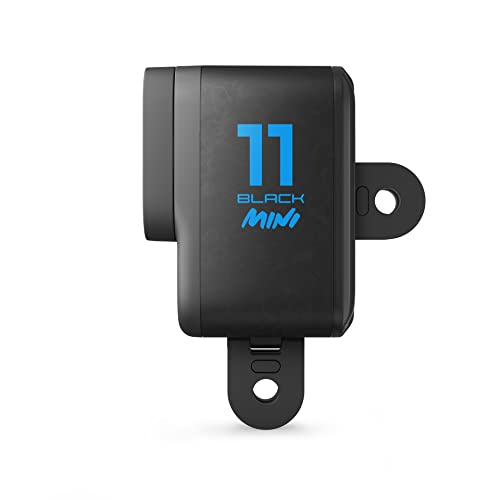 GoPro HERO11 Black Mini - Câmera de ação compacta e à prova d'água com vídeo Ultra HD 5.3K60 e 24.7MP