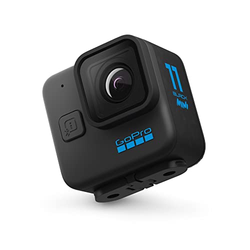 GoPro HERO11 Black Mini - Câmera de ação compacta e à prova d'água com vídeo Ultra HD 5.3K60 e 24.7MP