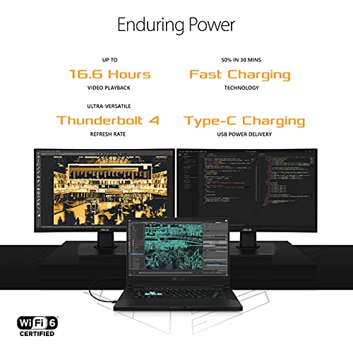 Notebook Gamer Ultra Fino ASUS TUF Dash 15 (2021), Tela FHD de 15,6" com Taxa de atualização de 144Hz e Placa de vídeo GeForce RTX